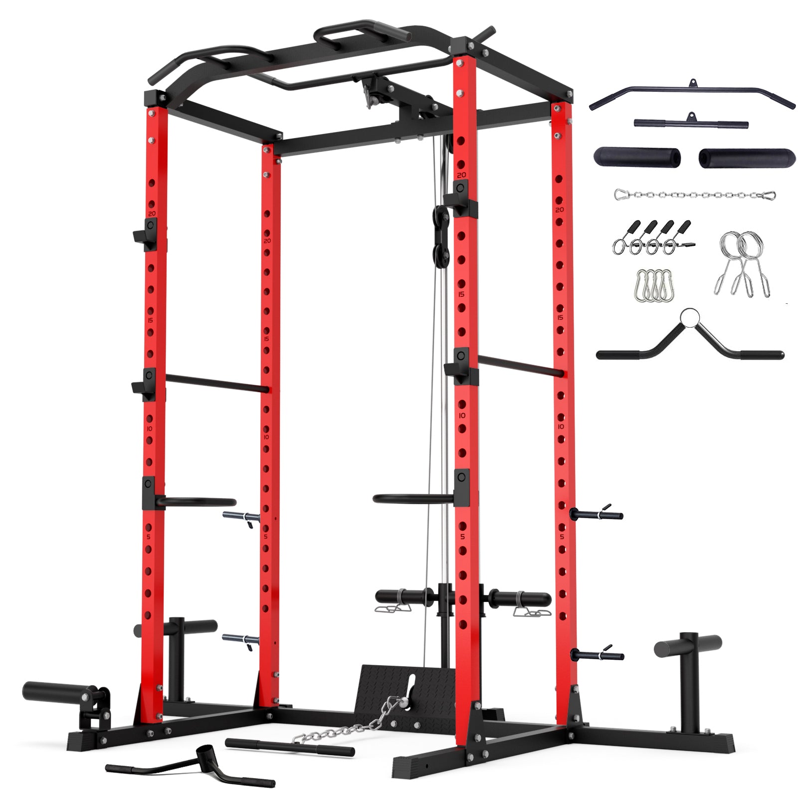 Power best sale rack red