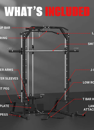 GYMWORTH GW1000 Compact Smith Machine