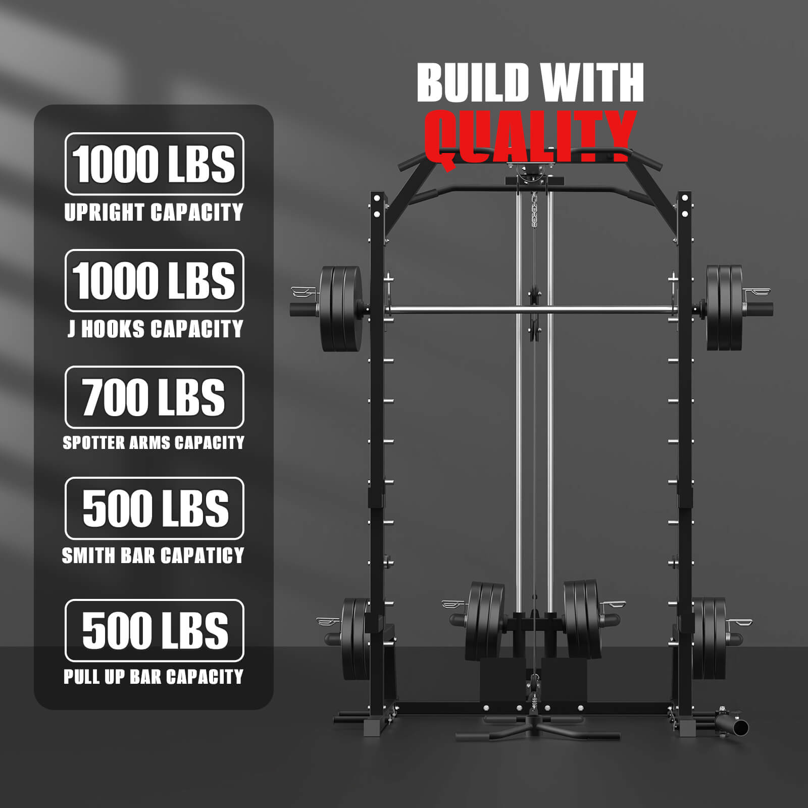 GYMWORTH GW1000 Compact Smith Machine