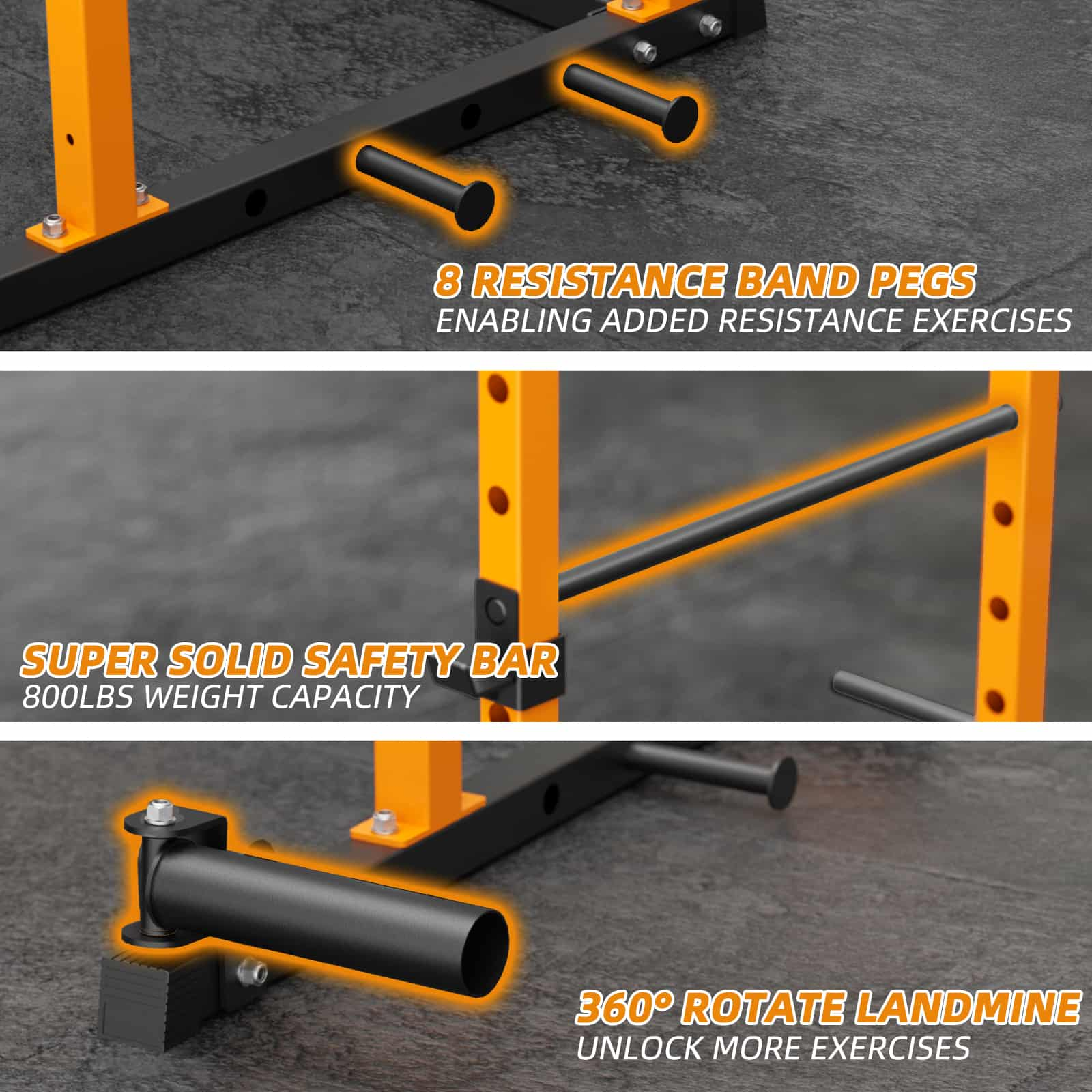 VANSWE Power Cage - Orange