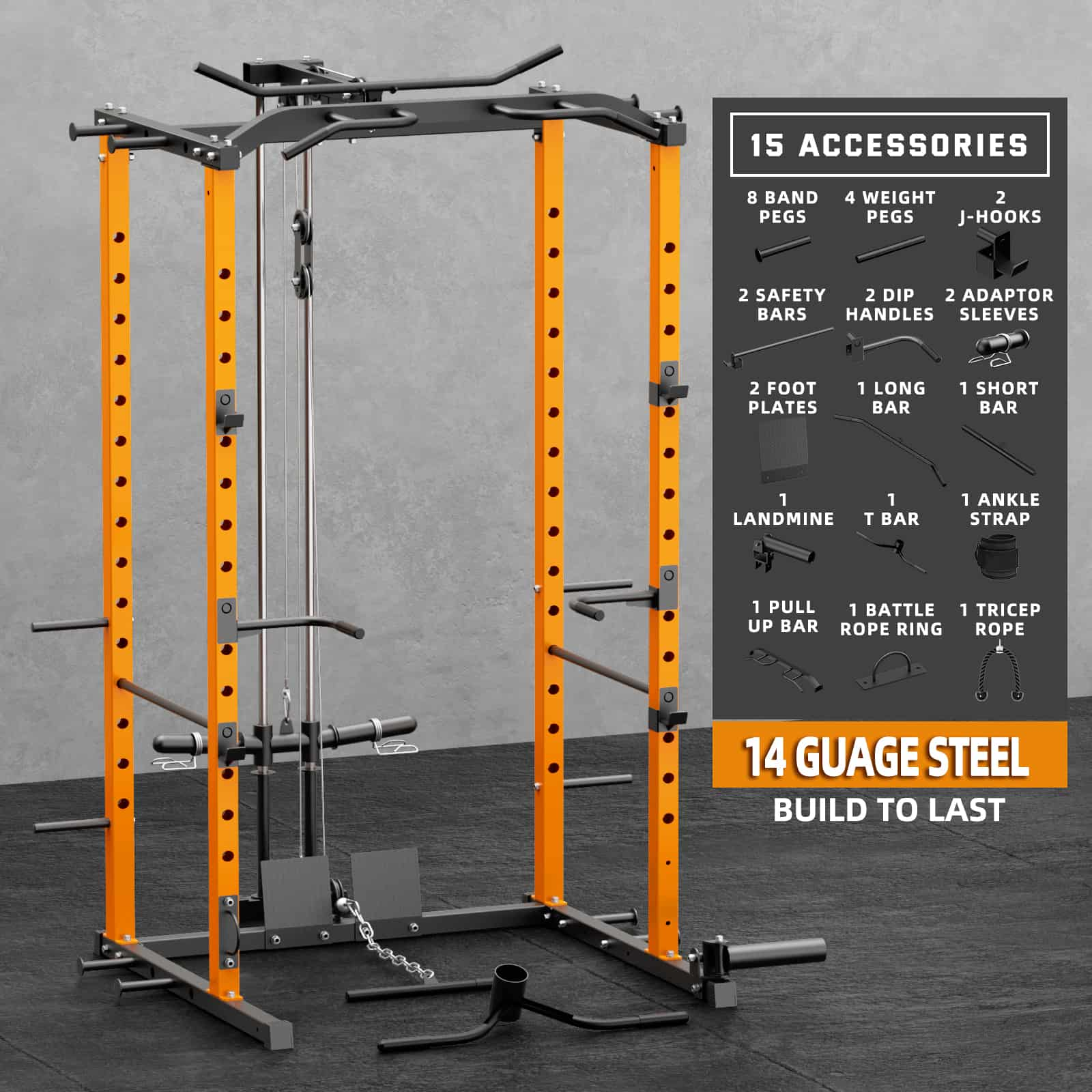 VANSWE Power Cage - Orange