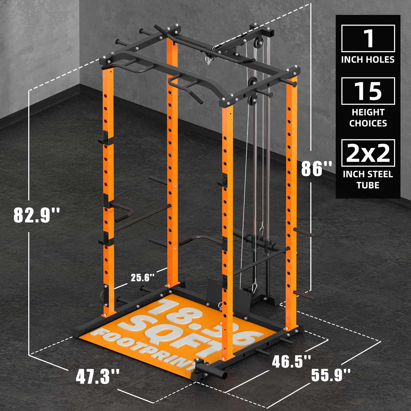 VANSWE Power Cage - Orange