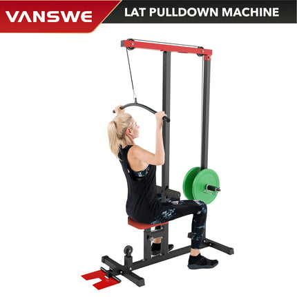 VANSWE 2023 LAT Pulldown Machine Low Row Cable Pull Down