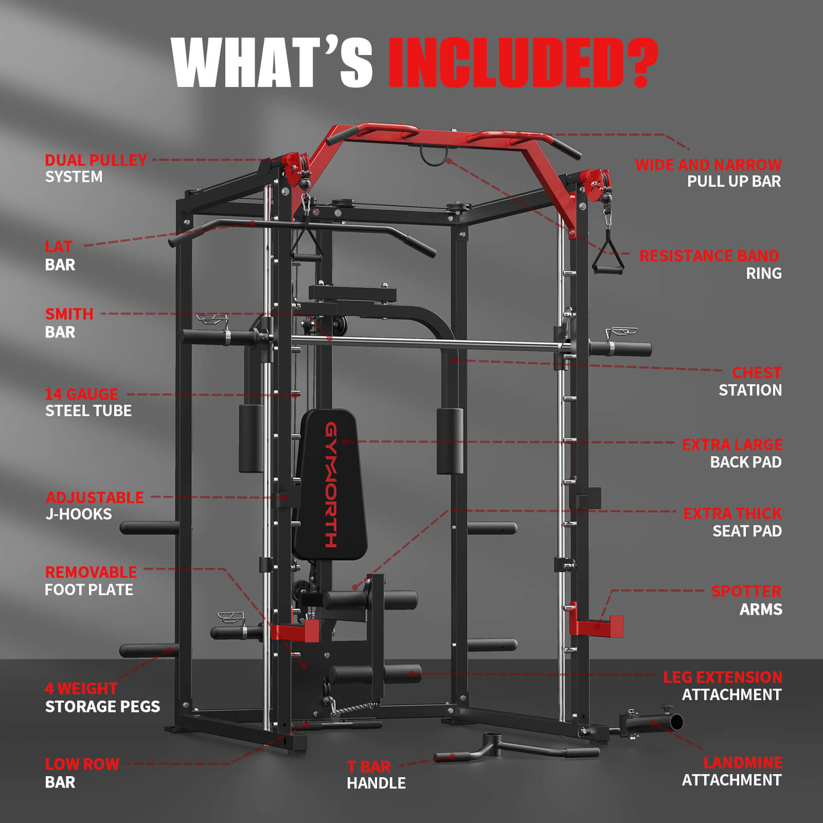 GYMWORTH GW2000 Smith Machine