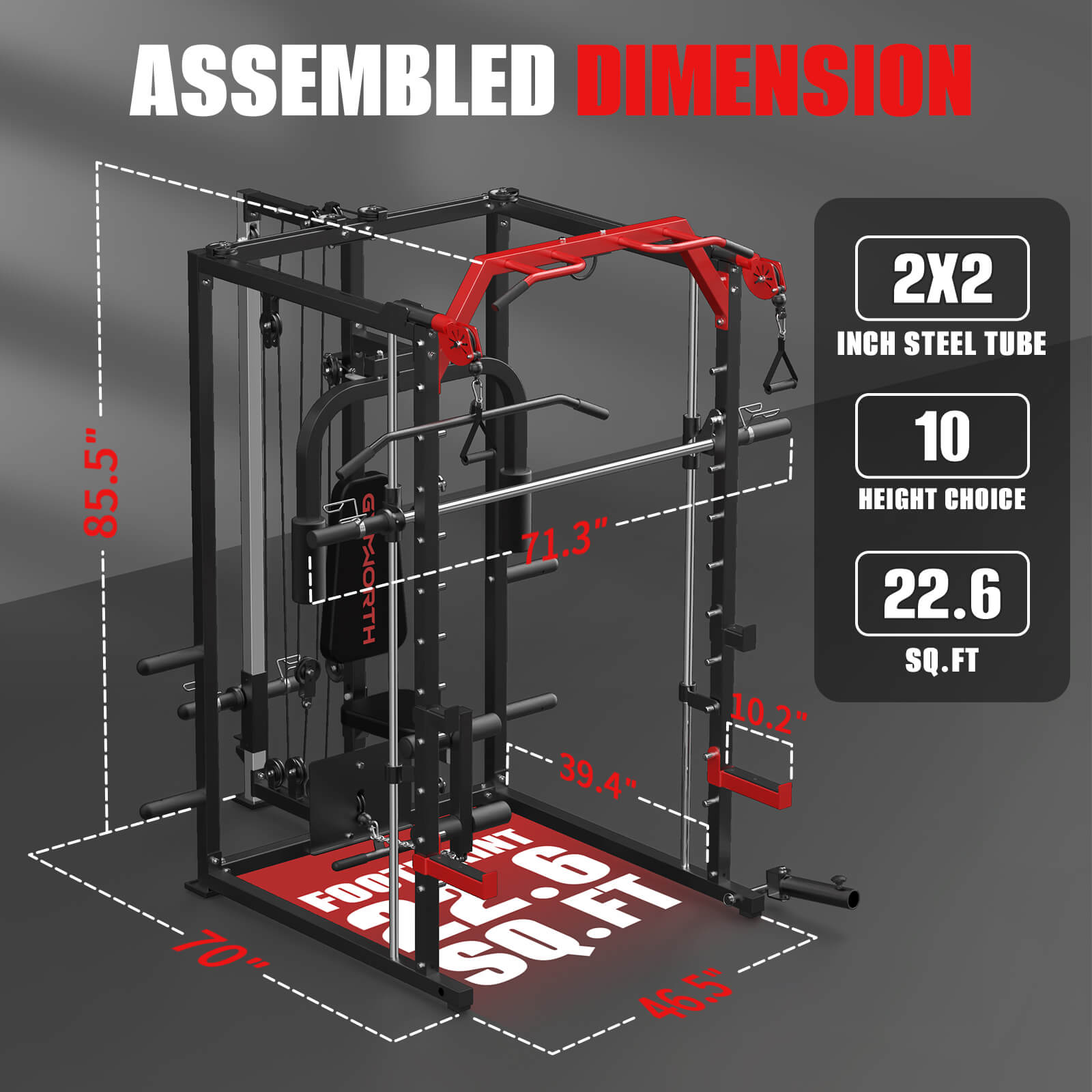 GYMWORTH GW2000 Smith Machine